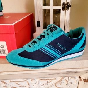 New Coach designer sneakers size 9
